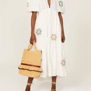 Sea New York Violette Patch Midi Dress